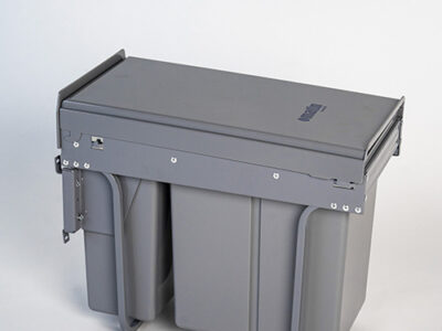 THÙNG RÁC ĐÔI GẮN CÁNH RAY GIẢM CHẤN