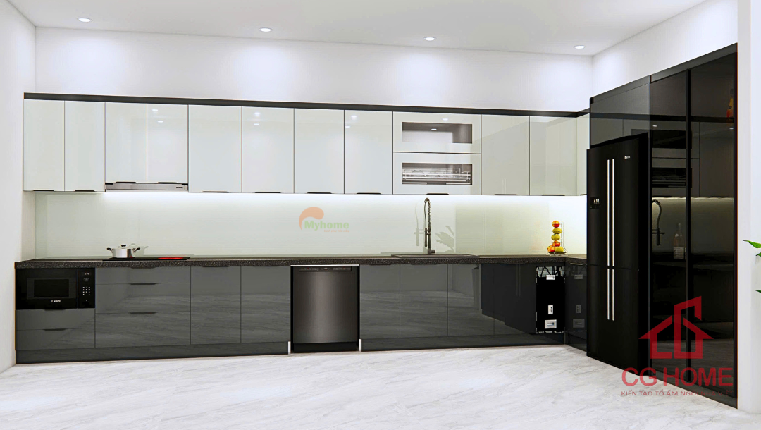 Không gian bếp hiện đại – khoa học – tối ưu công năng