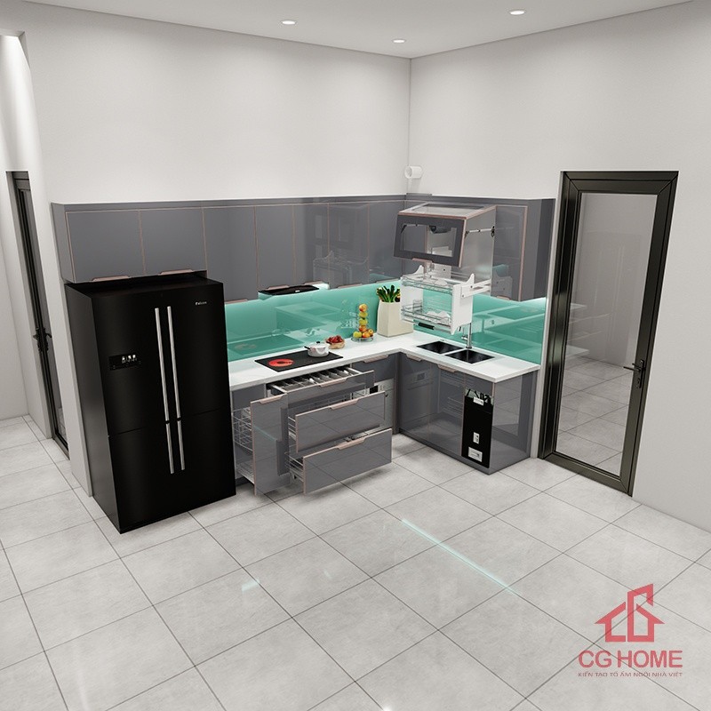 tủ bếp inox cánh acrylic IAI37 (4)