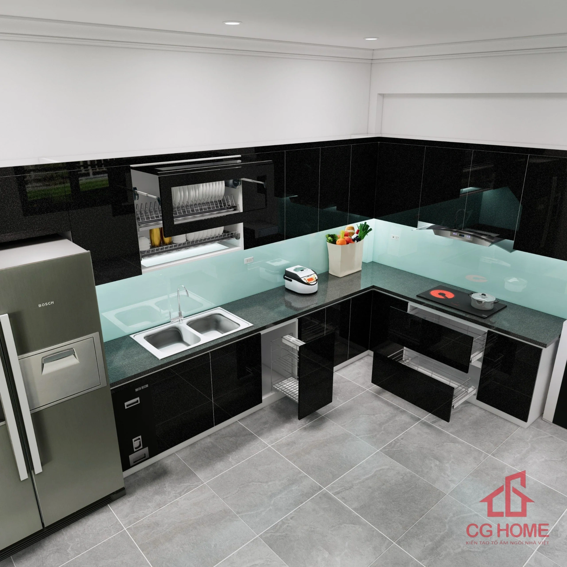 tủ bếp acrylic IAL4323TL (4)