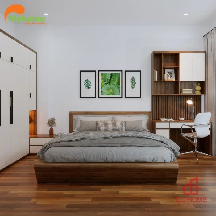 Combo nội thất phòng ngủ diện tích 17m2