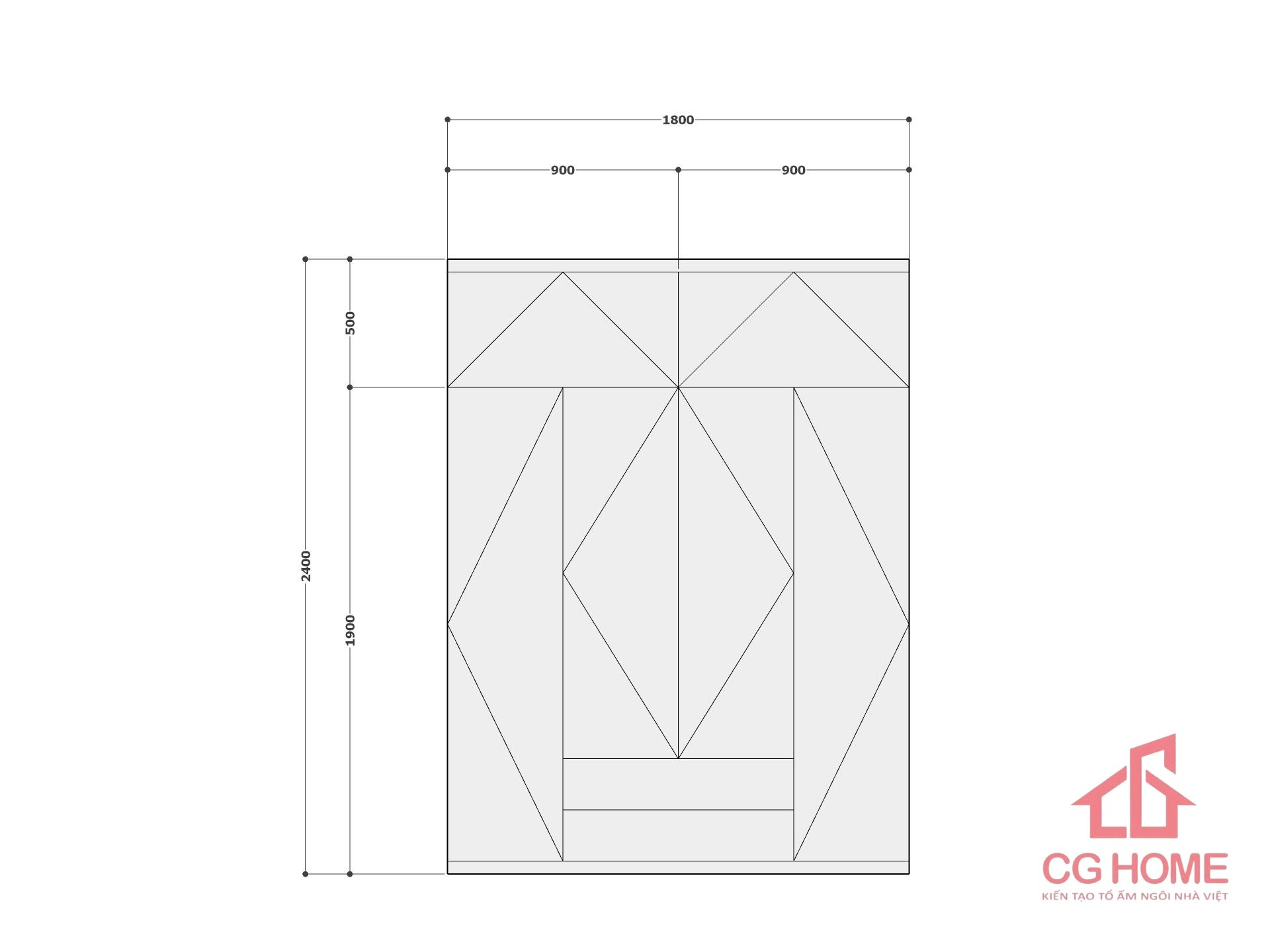 tủ 4 buồng mẫu 4
