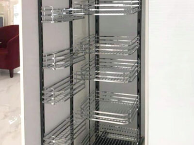 TỦ KHO HỘP 6 TẦNG INOX 304 NAN DẸT CÁNH MỞ QUAY