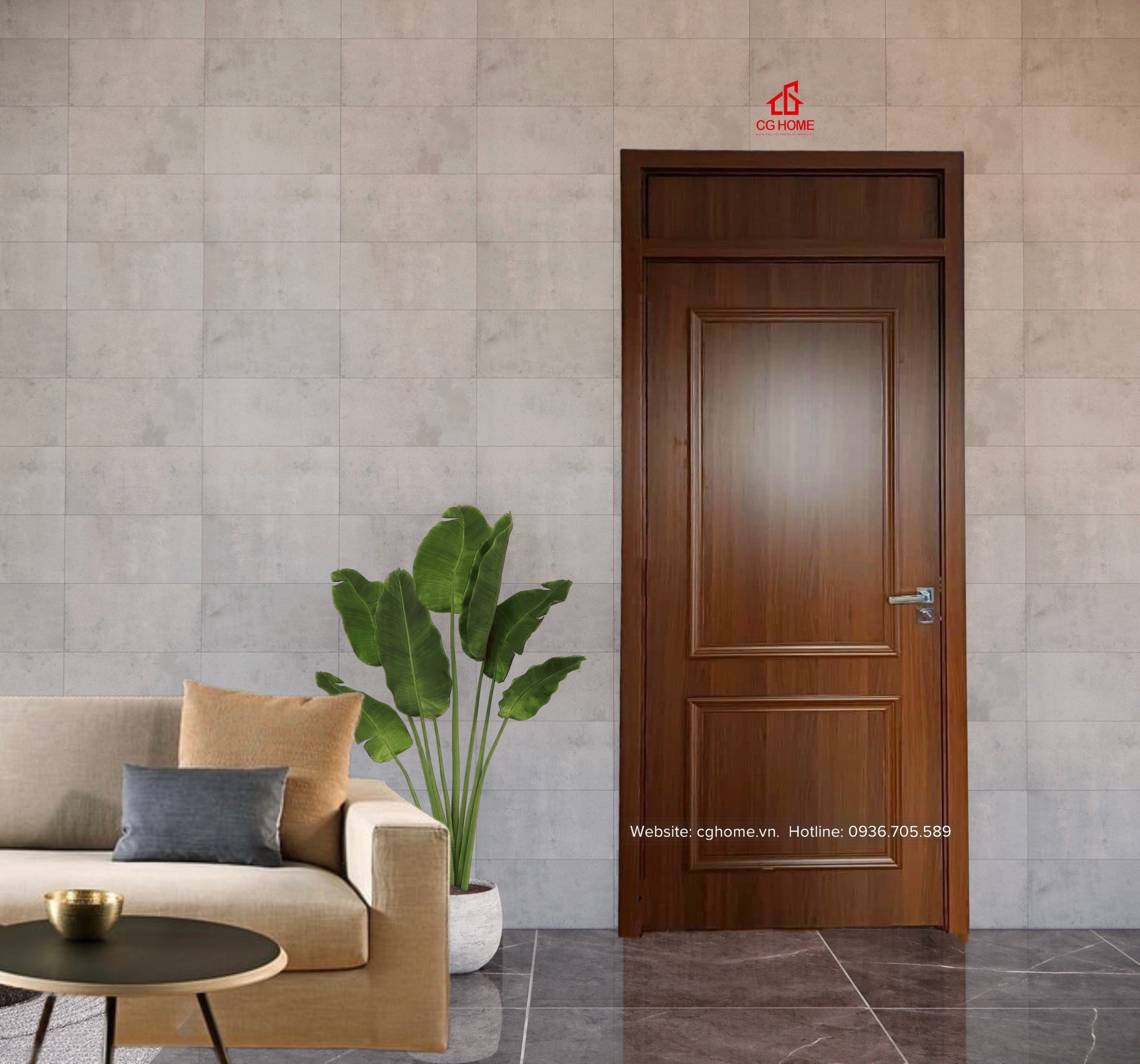 Cửa gỗ Composite 02