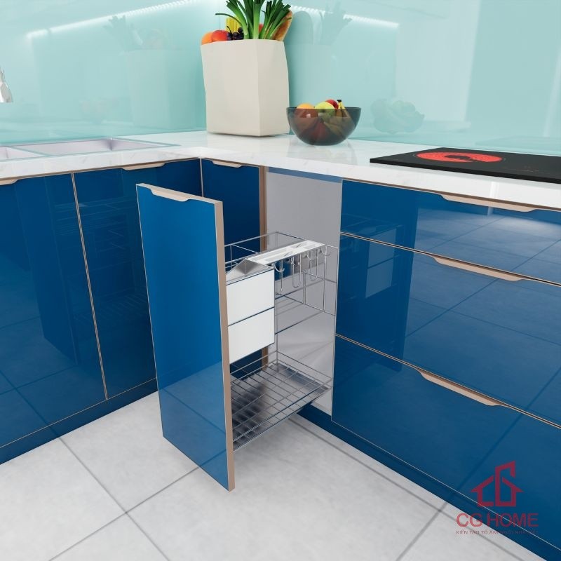 tủ bếp inox cánh kính chữ L mã IKL1533TL (7)