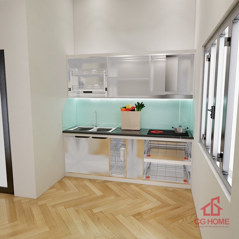 tủ bếp inox cánh acrylic IAI23 (5)