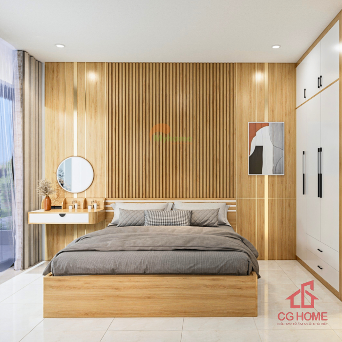 Mẫu Phòng Ngủ Master Phong Cách Tối Giản