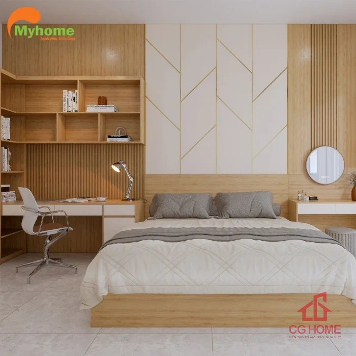 Combo nội thất phòng ngủ diện tích 19m2