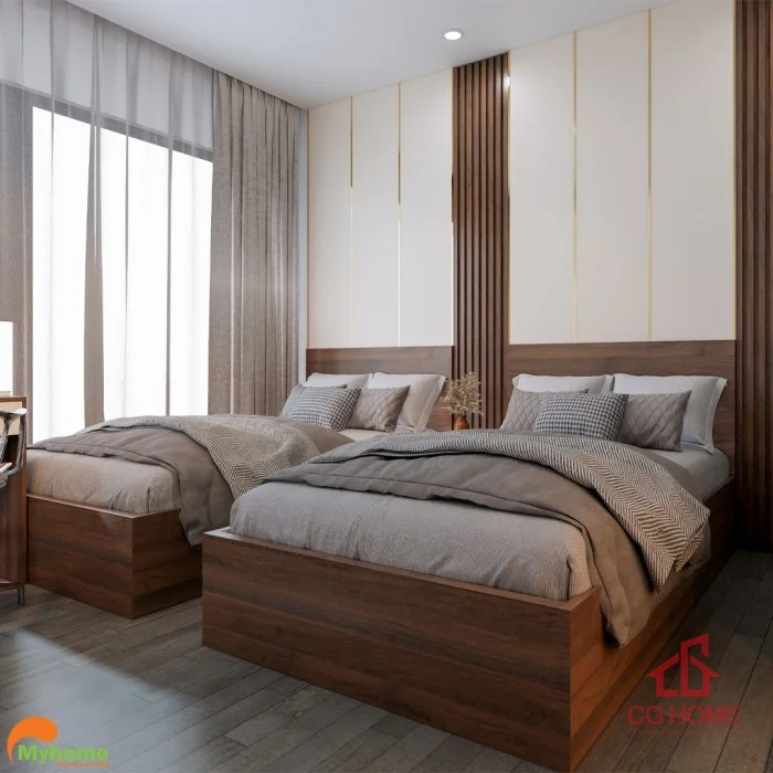Combo nội thất phòng ngủ diện tích 18m2