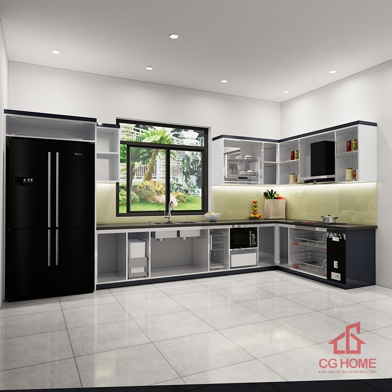 tủ bếp inox cánh kính mã IKL4520TL (4)