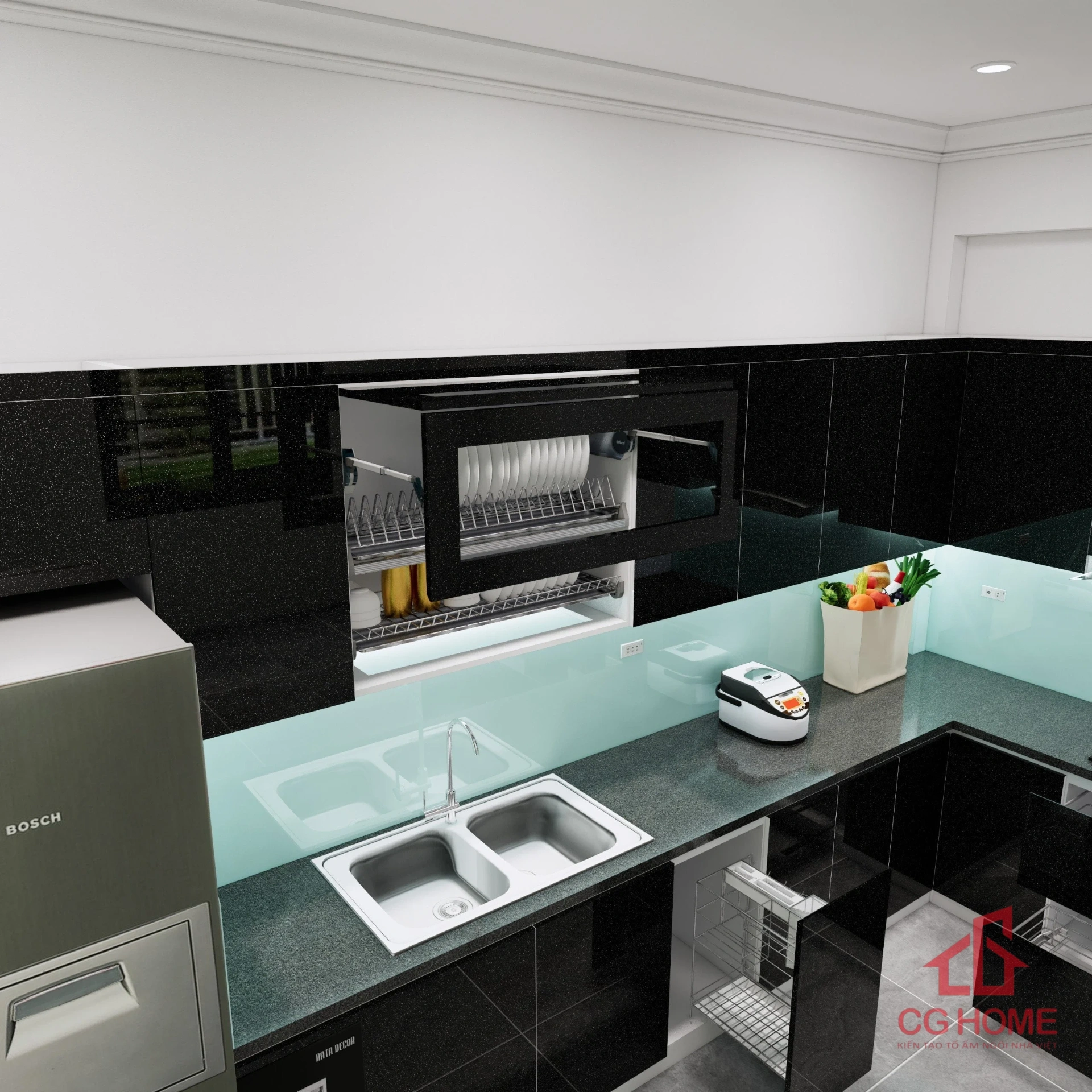 tủ bếp acrylic IAL4323TL (5)