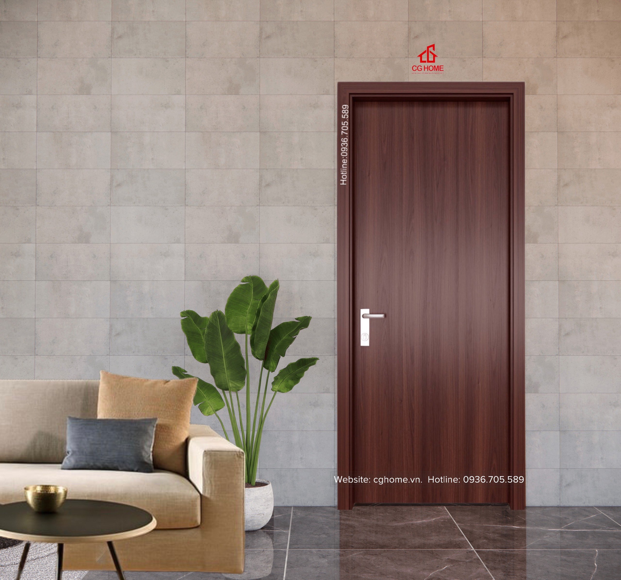 Cửa gỗ Composite 03