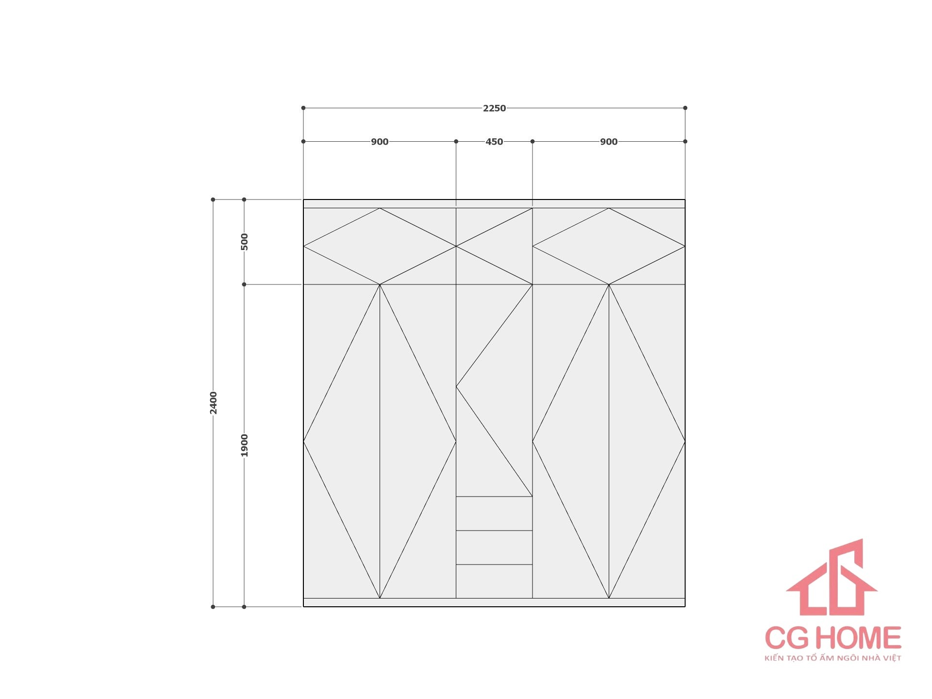 tủ 5 buồng mẫu 1